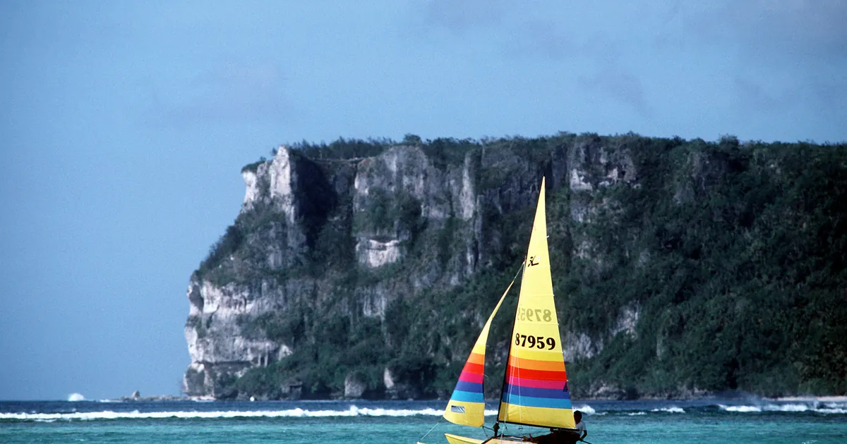 Guam, Tumon Bay and Two Lovers Point