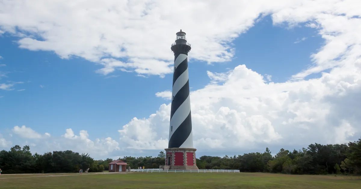 Cape Hatteras Lighthouse at Buxton, North Carolina