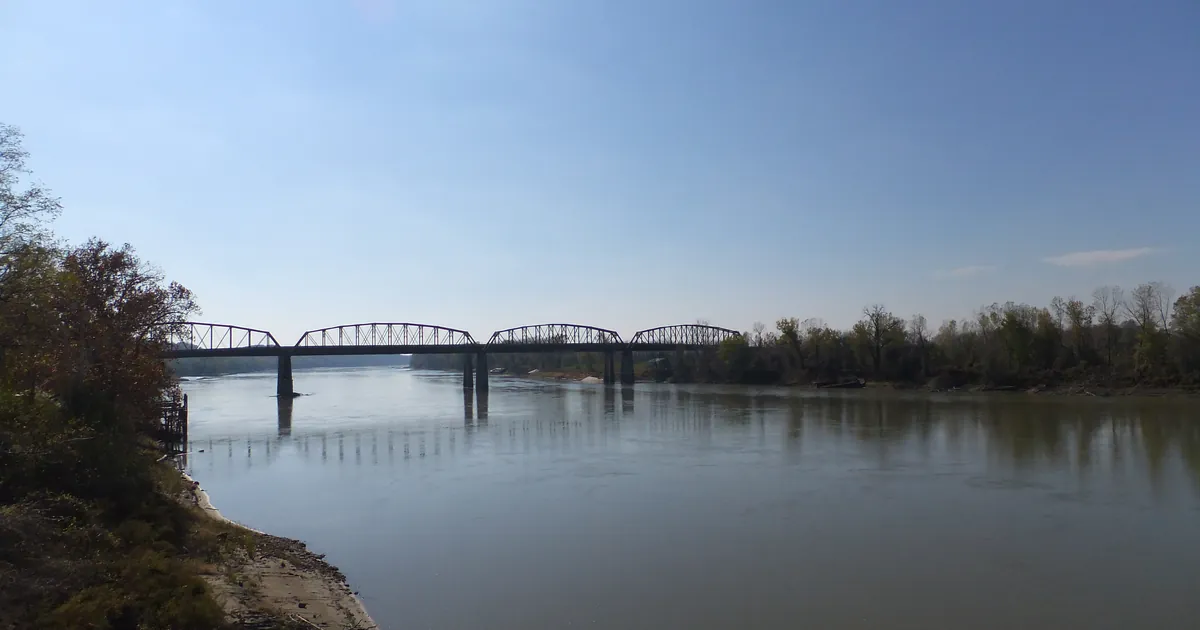 Missouri River at Glasgow, Missouri