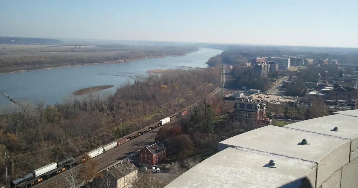 Missouri River at Jefferson City, Missouri