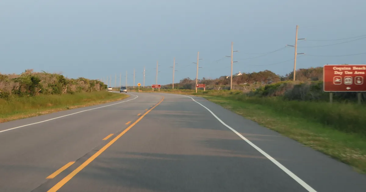 North Carolina Highway 12 on the Outer Banks