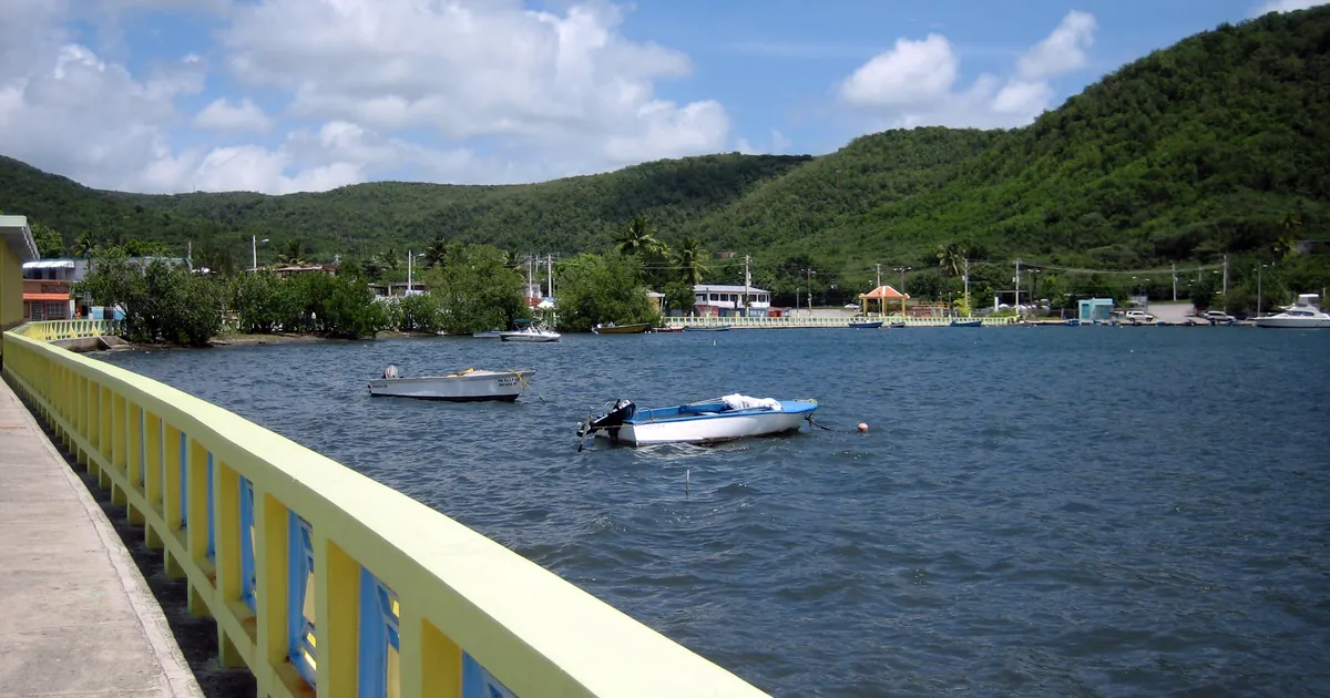 Historic Guanica Bay, Puerto Rico.