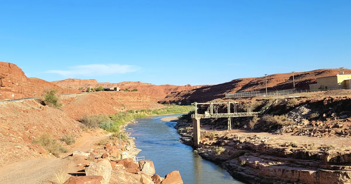 San Juan River at Mexican Hat, Utah