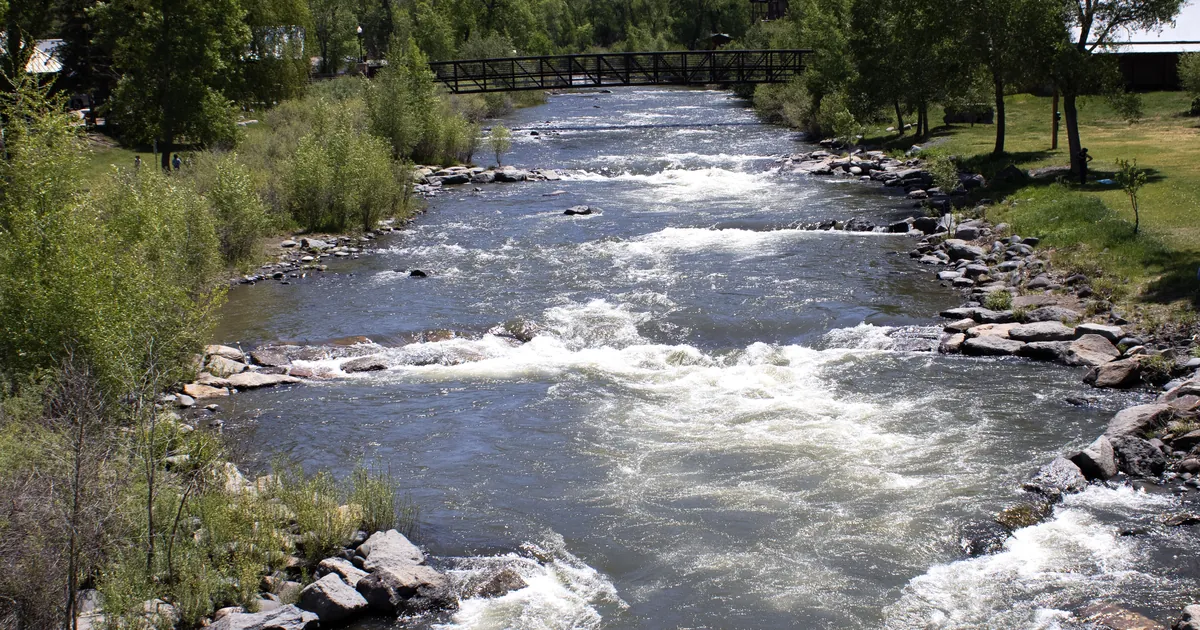 San Juan River in Pagosa Springs, Colorado