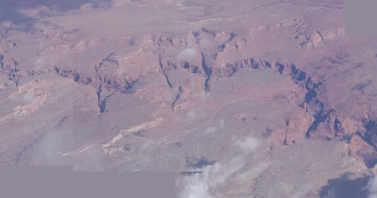Paria River Canyon on the Arizona and Utah line