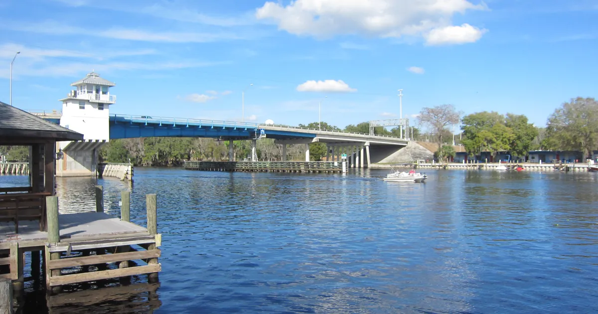 Astor Bridge over the St. Johns River, Florida