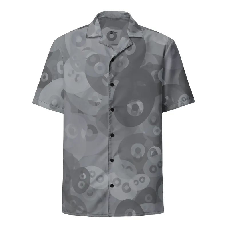 Granite Camo. Weather Rock All Over Print Button Up Shirt